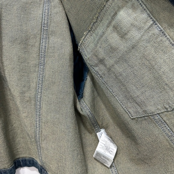 NWT Anthropologie Pilcro Quilted Denim Jacket - Picture 4 of 6